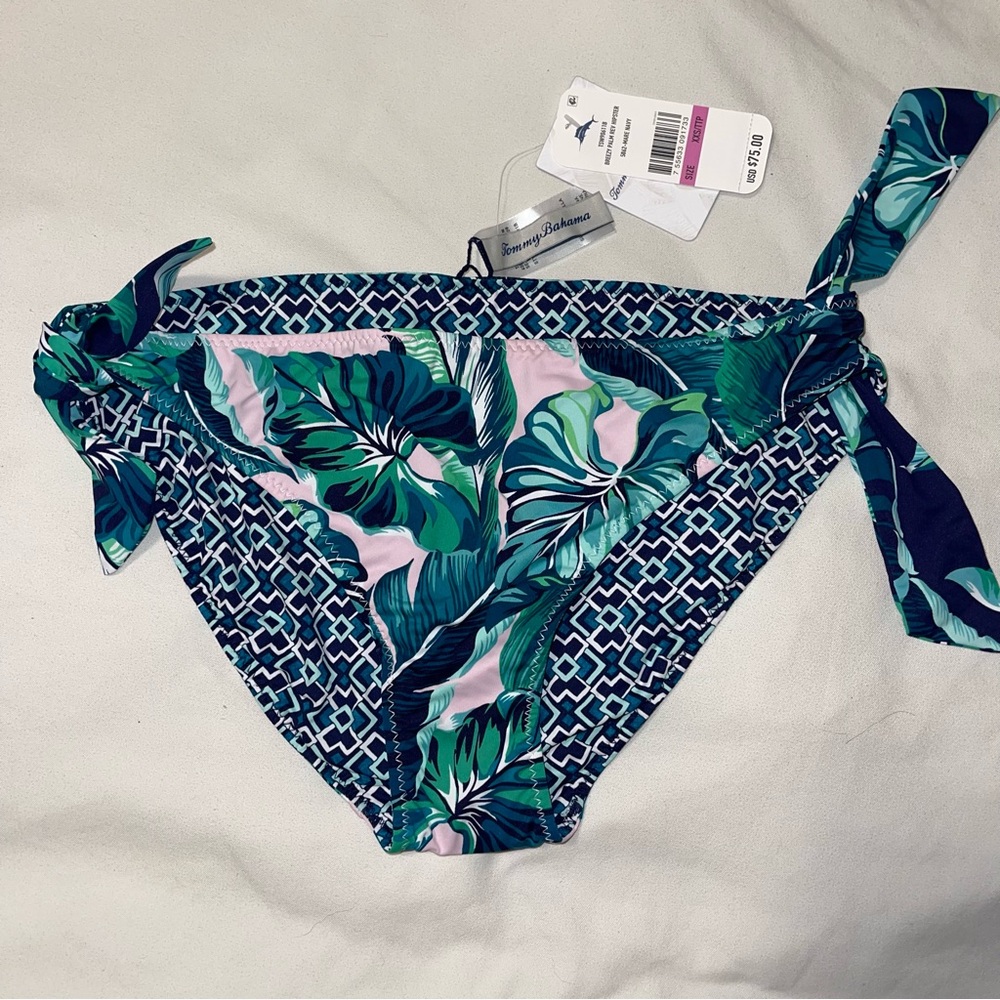 Tommy Bahama Reversible Breezy Palm Hipster Bikini Bottom